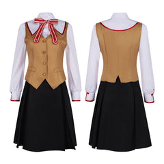 Fate/stay night Sakura Matou & Rin Tohsaka Cosplay Costume Anime School Uniform - Halloweez