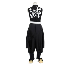 Premium Tengen Uzui Cosplay Costume - Official Demon Slayer Kimono Jacket & Hakama Set - Halloweez