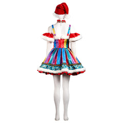 Glimmering Starlight Christmas Costume - A Sequined Festive Dress for Glamorous Holiday Parties - Halloweez