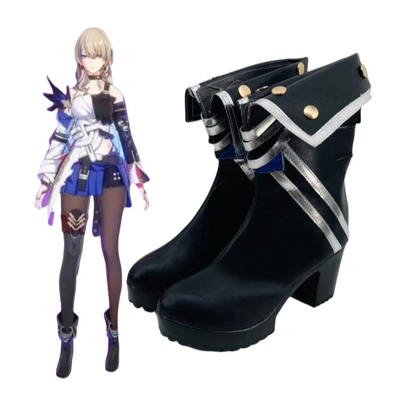 Honkai: Star Rail Himeko Cosplay Shoes for Anime Conventions and Performances - Halloweez