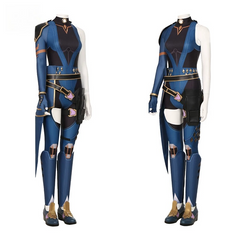 Valorant Reyna Cosplay Full Set, Game Character Reyna Costume Women, Halloween Party Outfit Full Cosplay Suit - Halloweez