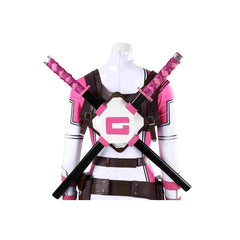 Halloweez Gwenpool Cosplay Costume - Comic Gwen Poole Halloween Suit for Women - Halloweez