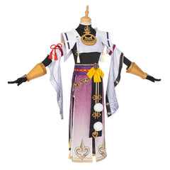 Halloweez Kujou Sara - Custom-Made Genshin Impact Cosplay Costume for Anime Enthusiasts - Halloweez