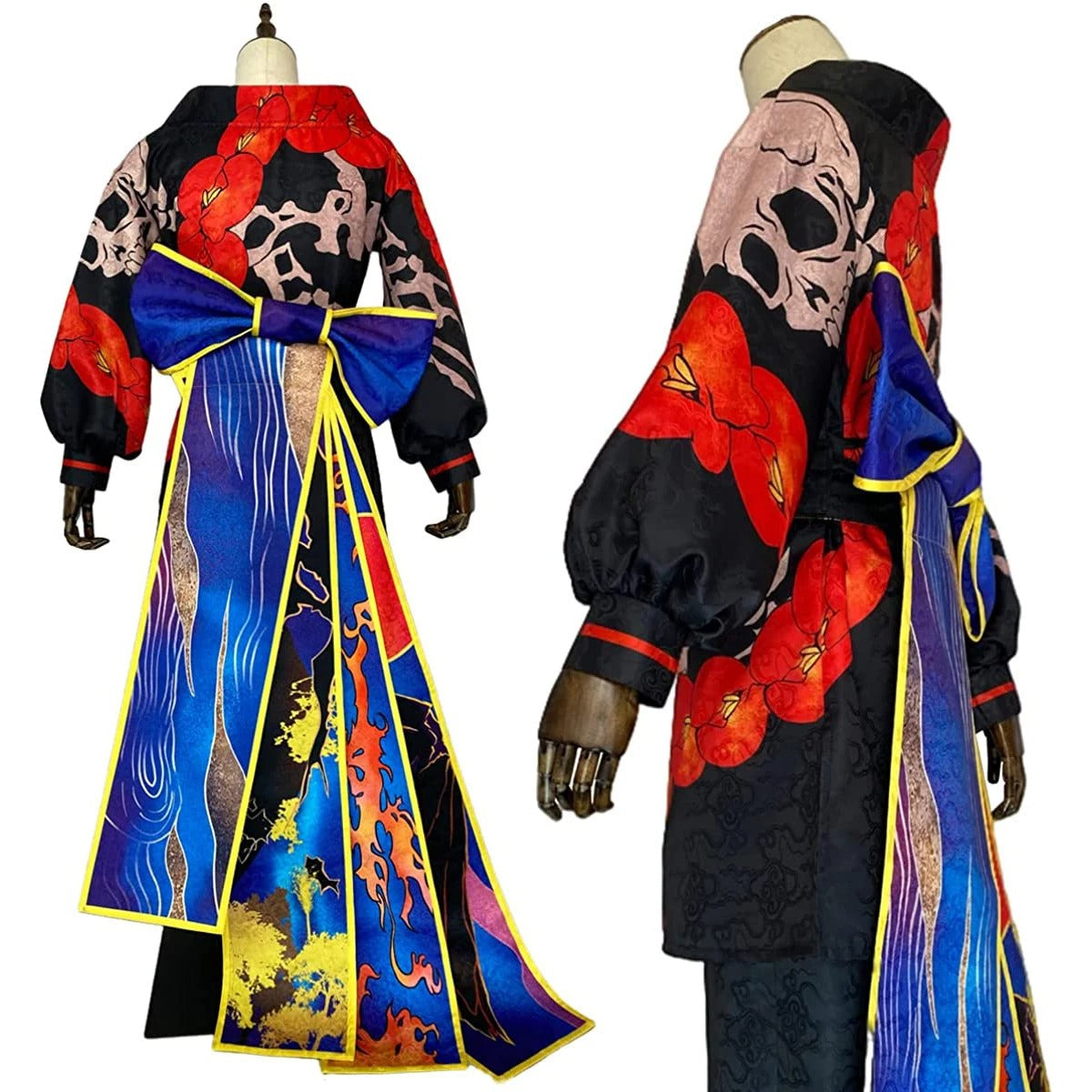 Halloweez Anime Cosplay Costume: Ran Haitani Vol.19 Manga Inspired Japanese Kimono for Halloween & Christmas - Halloweez