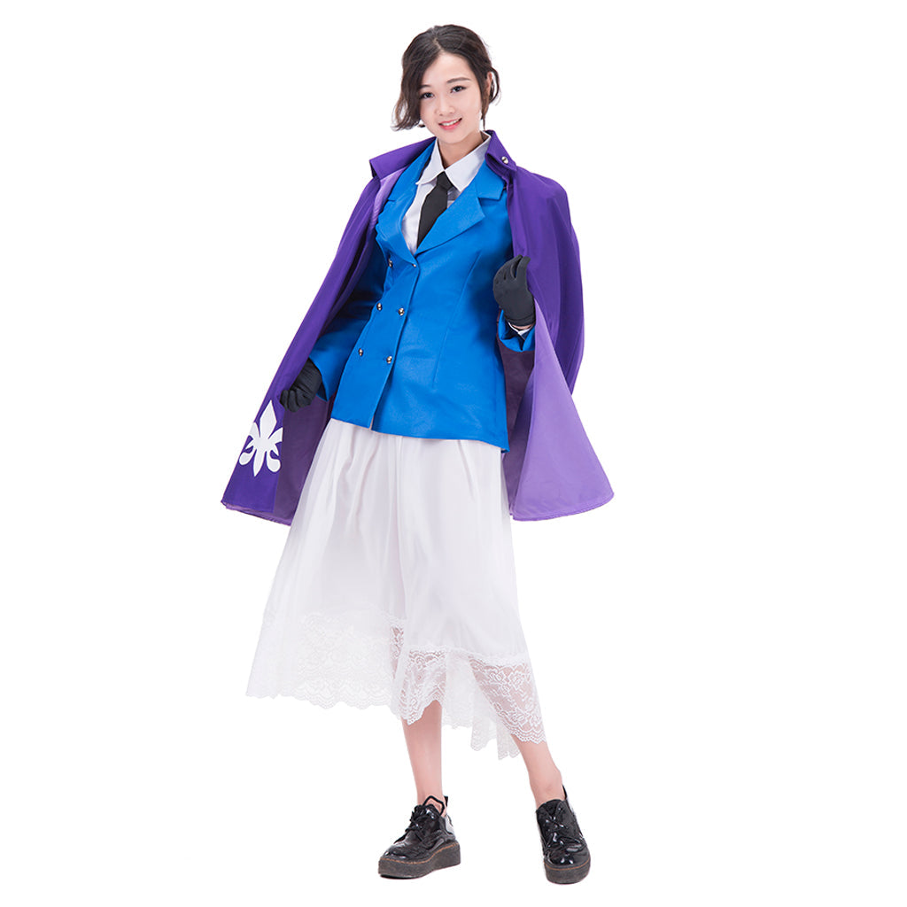 Halloweez: Hetalia Axis Powers Female France Cosplay Outfit - Halloweez