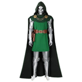 Doctor Doom Costume Classic Vintage Suit with Cape for Halloween Cosplay - Halloweez