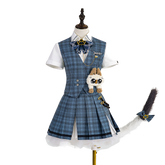 Stunning: Halloweez Gray Raven Cosplay Costume - Chic Cat-Themed Ensemble for Women - Halloweez