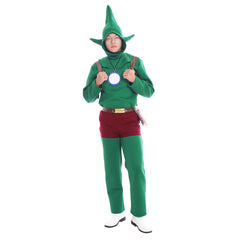 Halloweez Princess Zelda Link Cosplay Costume – Enchanting Green Fairy Adventure Outfit for Enthusiasts - Halloweez
