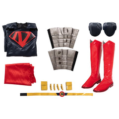 Halloweez Superman Cosplay Costume - Inspired by Nicolas Cage in The Flash 2023 Movie - Halloweez