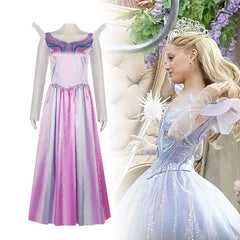 Wicked Witch of the West Glinda the Good Witch Cosplay Dress Halloween Stage Costume - Halloweez