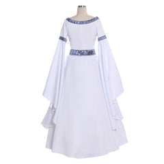 Elegant Halloweez Medieval Royal Court Queen Princess Robe Dress for Tudor Era Events - Halloweez
