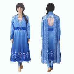 Frozen 2 Queen Elsa Cosplay Costume - Elsa Princess Dress for Halloween & Cosplay - Halloweez