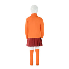 Scooby-Doo Velma Role Play Costume Halloween Cosplay Outfit - Halloweez