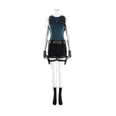 Tomb Raider Live Action Series Lara Croft Full Set Cosplay Costume, Complete Outfit for Cos Party & Halloween - Halloweez