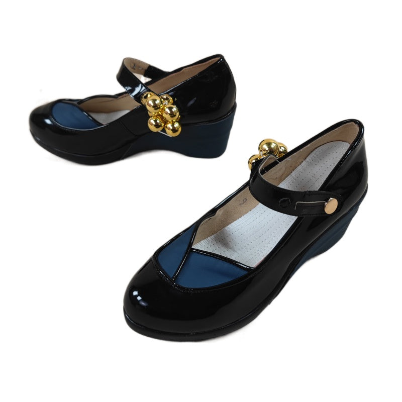 2113 Wuthering Waves Zhi Cosplay Shoes for Anime Conventions and Performances - Halloweez