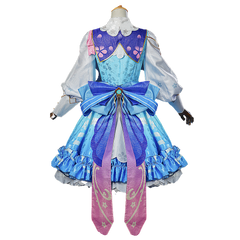 Halloweez Kamisato Ayaka Cosplay Costume - Elegant Flower Letter Outfit - Halloweez