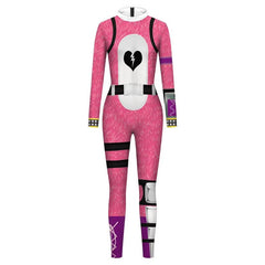 2025 Hot Selling Fortnite Galaxy Warrior Cosplay 3D Print Jumpsuit Elastic Bodysuit Full Body Costume