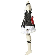 Halloweez Marie Rose Cosplay Costume - Dead Alive 6 Inspired Fancy Dress with Shoes - Halloweez