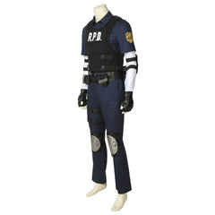 Halloweez Resident Evil Leon Kennedy Cosplay Outfit - Halloweez