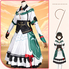 Katherine Cosplay Costume Genshin Impact, Custom Outfit for Halloween & Comic Con