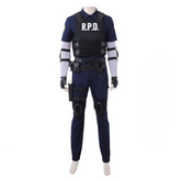 Resident Evil 2 Remake Leon Kennedy Custom Cosplay Costume for Halloween Expo