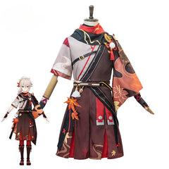 Halloweez Kaedehara Kazuha Cosplay Costume - Premium Genshin Impact Kiryu Kazuha Outfit for Men - Halloweez