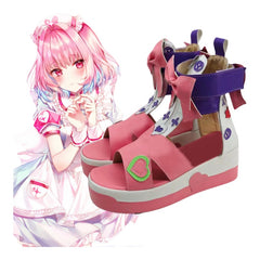 The Idolmaster Cinderella Girls Dreaming Liya Meng Cosplay Shoes for Anime Conventions - Halloweez