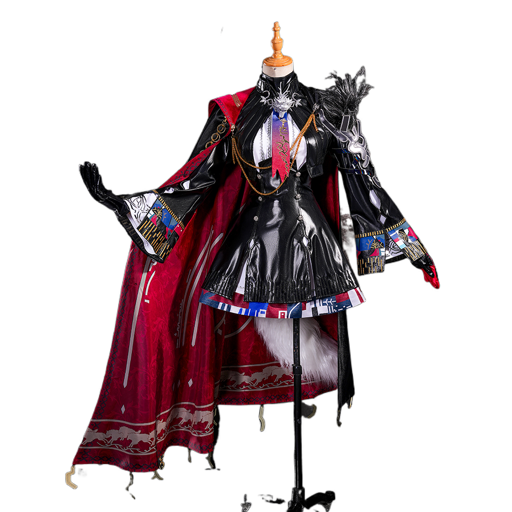 Halloweez Arknights Lappland The Decadenza Cosplay Costume - Premium Game-Inspired Attire for Enthusiasts - Halloweez