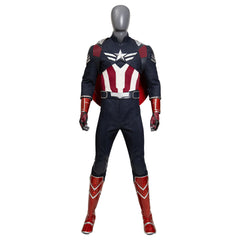 Halloweez Captain America 4 Sam Wilson Cosplay Costumes - Top Level Suits - Halloweez