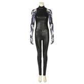 Halloweez Alita Battle Angel Cosplay Costume | Alluring Tight Superhero Ensemble for Halloween & Carnival - Halloweez