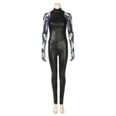 Halloweez Alita Battle Angel Cosplay Costume | Alluring Tight Superhero Ensemble for Halloween & Carnival - Halloweez