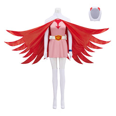 Science Ninja Team Gatchaman Pink Jun Cosplay Costume – Official Anime Outfit - Halloweez