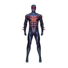 PS4 Spider-Man 2099 Black Suit - Miles Morales Cosplay Costume by Halloweez - Halloweez