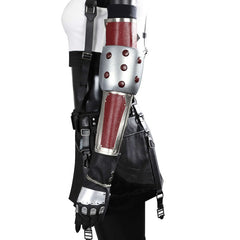 Halloweez Tifa Lockhart Cosplay Set - Complete Outfit with Wig, Shoes, and Accessories for Final Fantasy VII - Halloweez