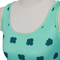 Halloweez Live Version Nami Cosplay Green Vest Tank Top for Women - Anime Costume for Halloween - Halloweez