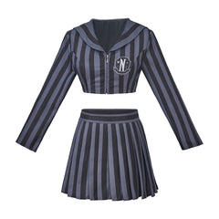 Wednesday Addams School Uniform Costume for Kids & Adults | Halloween & Cosplay - Halloweez