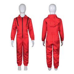 New Halloween Money Heist Korean Version Cosplay Dali Jumpsuit Paper House Movie Same Cos Costume - Halloweez