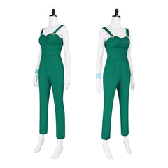 JOJO's Bizarre Adventure Stone Ocean Cosplay Costume Green Jumpsuit Set for Halloween Stage Performance Anime Cosplay Outfit - Halloweez