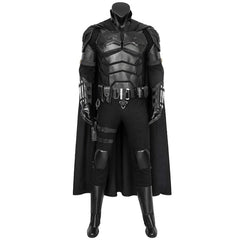 The Batman 2022 Movie Bruce Wayne Robert Pattinson Version Cosplay Costume - Halloweez