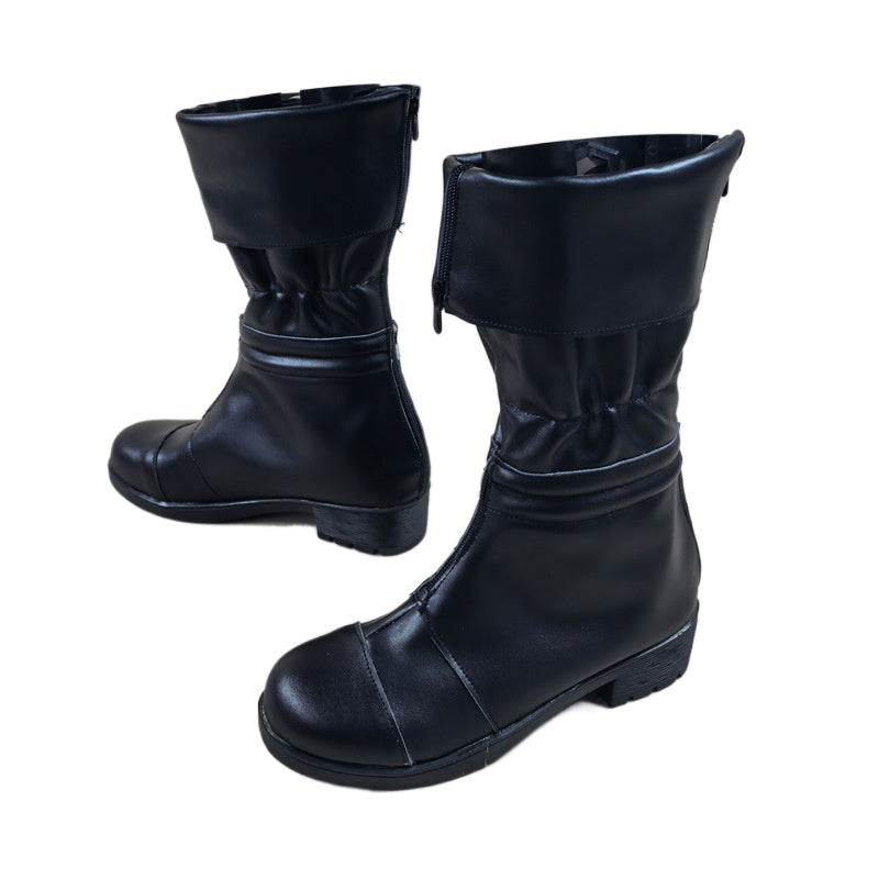2175 Final Fantasy VII Remake Cloud Strife Cosplay Shoes for Anime Conventions - Halloweez