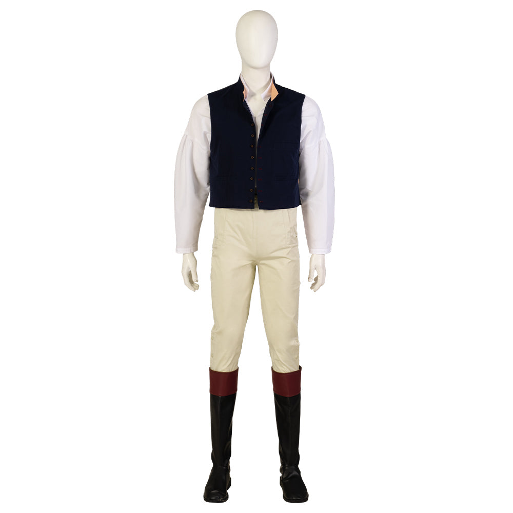 Halloweez 2023 The Little Mermaid Prince Eric Cosplay Costume - Halloweez