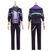 Virtual Idol Nijisanji Suit VTuber Fuwa Minato Cosplay Costume Set - Halloweez