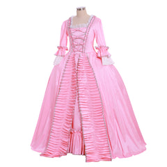 Medieval Victorian Style Dress Cosplay Costume – Elegant Gothic Lolita Outfit for Anime & Fantasy Conventions - Halloweez