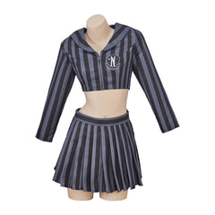 Wednesday Addams School Uniform Costume for Kids & Adults | Halloween & Cosplay - Halloweez