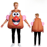 Toy Story Mr. Potato Head Cosplay Sponge Costume, Custom Outfit for Halloween & Family Party