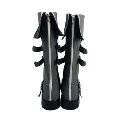 Genshin Impact Diluc Crimson Dawn Cos Shoes - Authentic Anime Cosplay Footwear - Halloweez