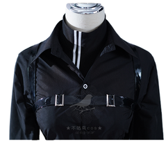 Warden Eternal Cosplay Costume - No Return Cosplay Outfit Player Trench Coat Cloak Cosplay Suit for Anime Fans