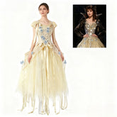 Wednesday Season 2 Enid Sinclair Werewolf Girl Formal Evening Gown Dress