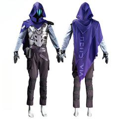 Valorant Omen Cosplay Costume,Custom Outfit for Game Con & Halloween