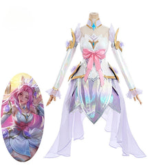 Halloweez Seraphine Crystal Rose Cosplay Costume - New Skin for Women's Halloween Suit - Halloweez